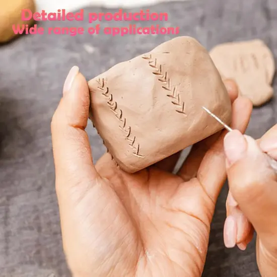 20 Pcs Ceramic Needle Clay Needle Tools Stainless Steel Sculpture {3}