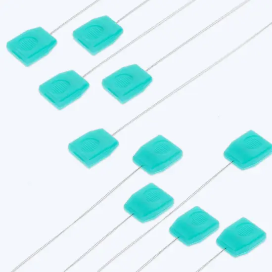 3 Lengths Needle Threaders for Punch Needles, 10 PCS Embroidery Floss Punch Needle Threader Stitching Craft Tool Needle Threader Tool for Punch Needles Cross Stitchs DIY Sewing Craft Works {3}