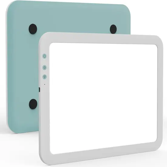 A4 Rechargeable Led Super Bright Light Pad Powered by 3500mAh Lithium Battery for Cricut Weeding Vinyl Tool, Portable Wireless Light Board/Box for Tracing, Diamond Painting, Sketching & Drawing {1}