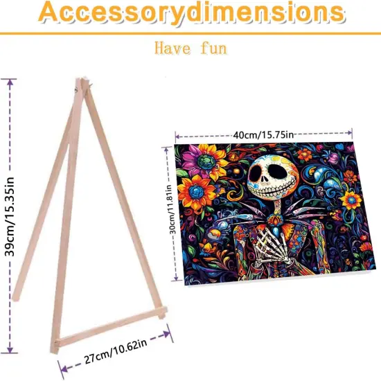 Halloween Paint by Numbers Kits {2}