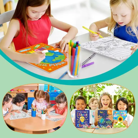 12 Pcs Pre Drawn Canvas for Painting - Motivational {5}