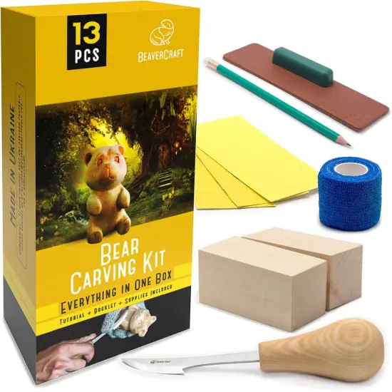 Wood Carving Kit for Beginners DIY {1}