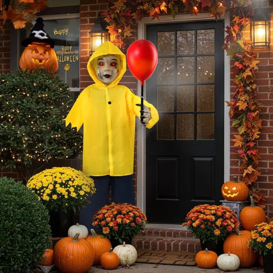 Halloween Animatronics Life Size Light Up Balloon {6}