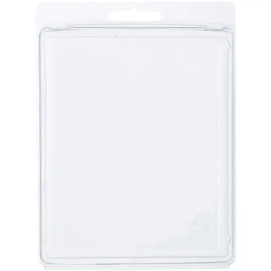 Collecting Warehouse Clear Plastic Clamshell Package / Storage Container, 5.125" H x 4.1875" W x 1.25" D {1}