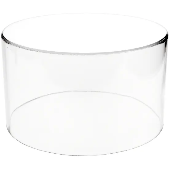 Plymor Clear Acrylic Round Cylinder Display Riser {1}