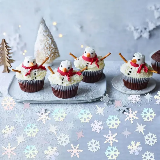 100Pcs Snowflake Confetti - Snowflake {2}