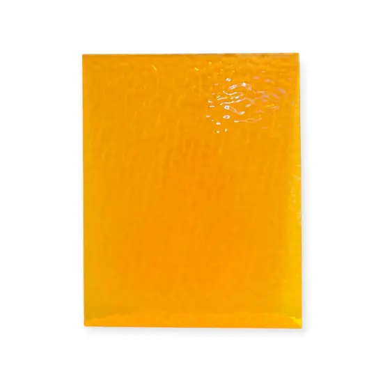 Wissmach BUTTERSCOTCH English Muffle Stained Glass Sheet &ndash; Vintage Ripple Textured Art Glass for Mosaics, Panels, Lamps & DIY Crafts | Hand-selected by The Little Flowers {3}