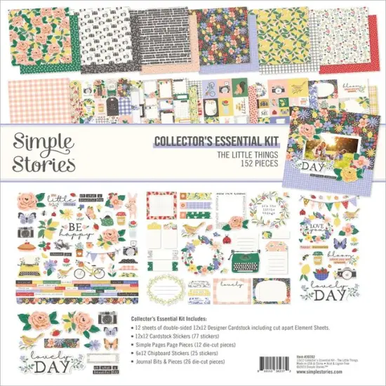 Simple Stories Collector's Essential Kit 12"X12"-The Little Things {1}