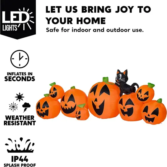 8 Pcs - 10 FT Long Halloween Inflatables Outdoor Decorations {3}