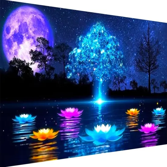 Landscape Large Diamond Art Kits for Adults 27.5 X 15.7inch {1}