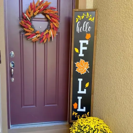 Fall Stencils for Painting on Wood Hello Pumpkin Stencils {2}