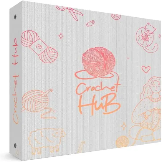 Crochet Planner 3-Ring Binder {1}