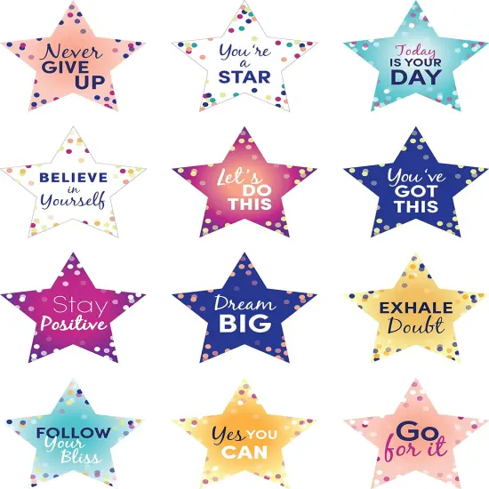 Laminated Motivational Positive Sayings for Classroom {1}
