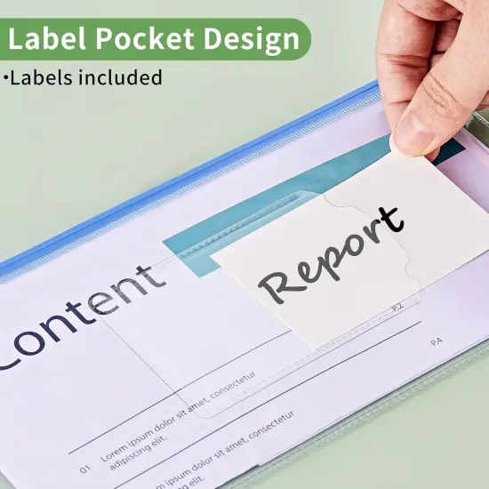 10 Pcs Poly Zip Envelope, A6 Size {4}