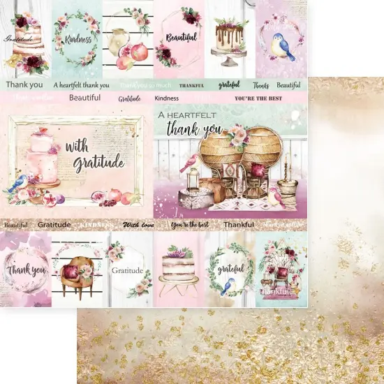 Memory Place Collection Pack 6"X6"-Gratitude {7}