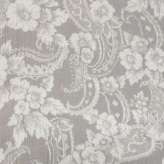 1 Yard Rose Dust Rayon Crinkle Fabric For Dresses Blouses Skirts Lightweight Apparel 50/52" Width {2}