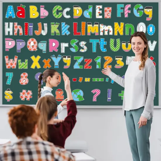 260 PCS Colorful Bulletin Board Letters for Classroom Letters Combo Pack {5}