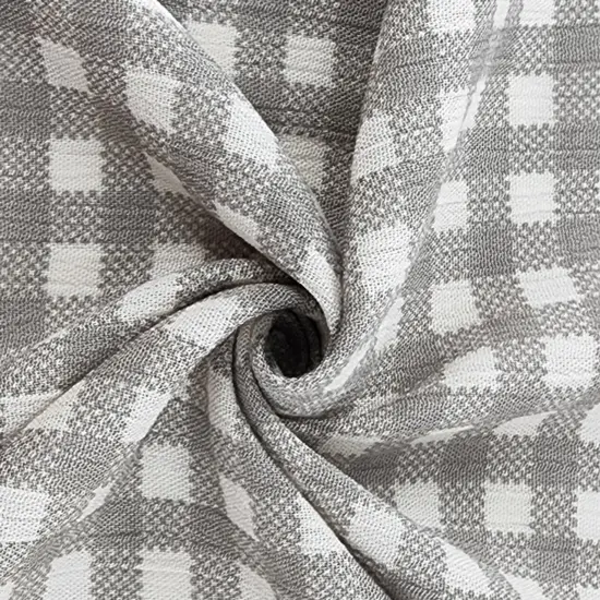 1 Yard Cement Rayon Crinkle Fabric &ndash; 50/52&rdquo; Wide Lightweight Material {1}