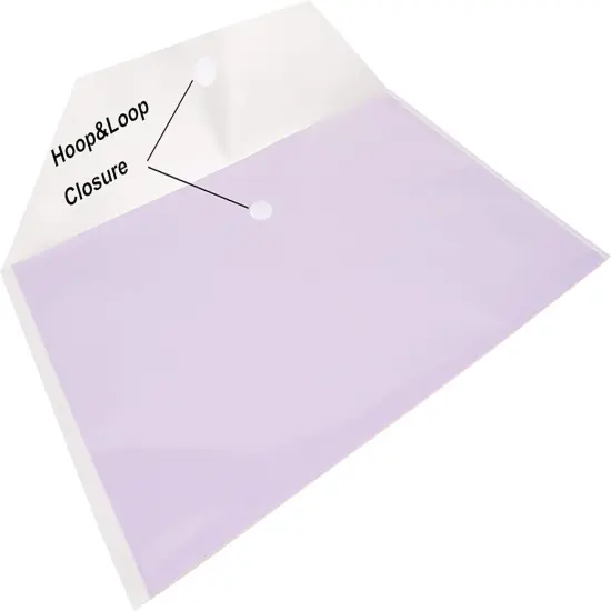 Clear Large Plastic Envelopes - 10 pack {2}