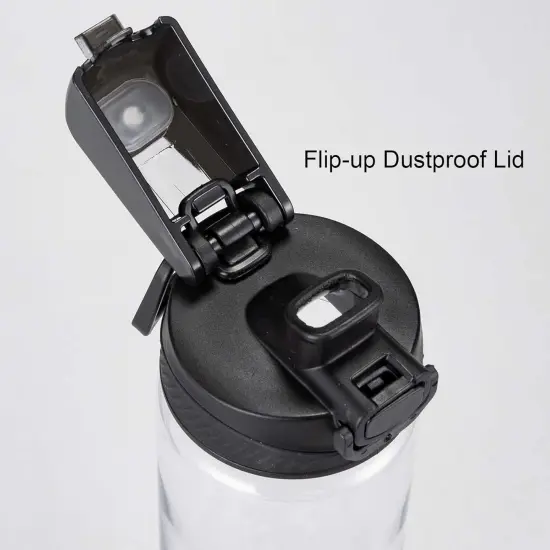 6 Pack Clear Water Bottles Bulk - 24 oz {2}