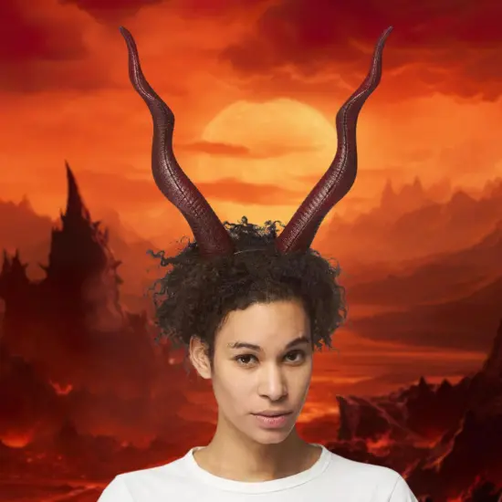 Superlite Devil Horns Costume Accessory {3}