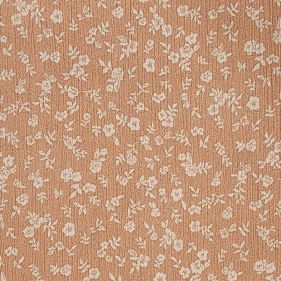 1 Yard Sandstone Rayon Crinkle Apparel Fabric Lightweight for Apparel, 50/52" Width {3}