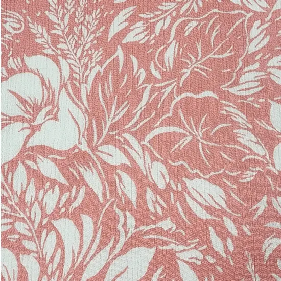 1 Yard Lightweight Rayon Crinkle Fabric Stylish Dresses Blouses Skirts Width 50/52" Canyon Sunset {3}