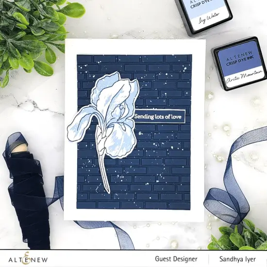 Build-A-Flower: Bearded Iris Layering Stamp & Die Set {3}