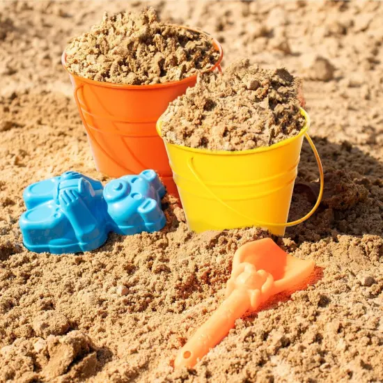 12 Pack Metal Buckets with Handle - Multicolor {2}