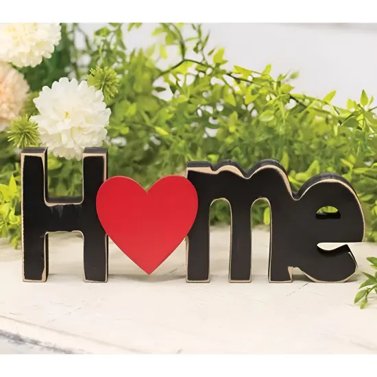 Home Magnetic Sitter Distressed Black Rustic D&eacute;cor with 5 Interchangeable Seasonal Magnetic Accents for Tabletop {3}