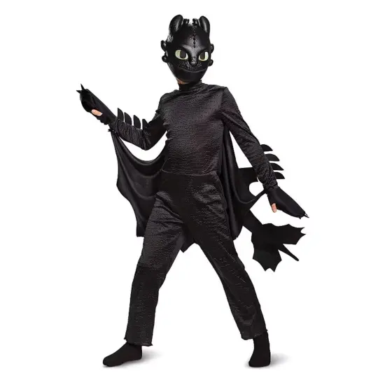 How To Train Your Dragon Toothless Deluxe Child Costume {1}