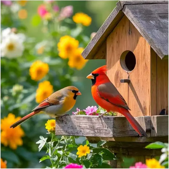 Cardinal Diamond Art Painting Kits for Adults {1}