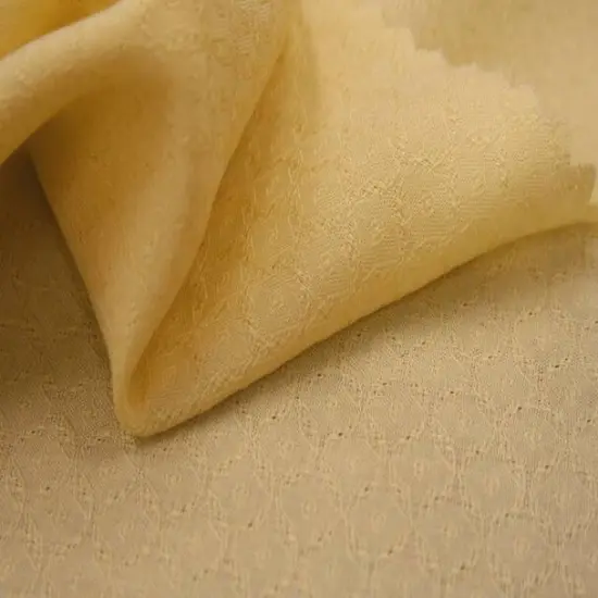 1 Yard Banana Rayon Jacquard Diamond Fabric 53/54" Wide Lightweight Apparel Material {1}