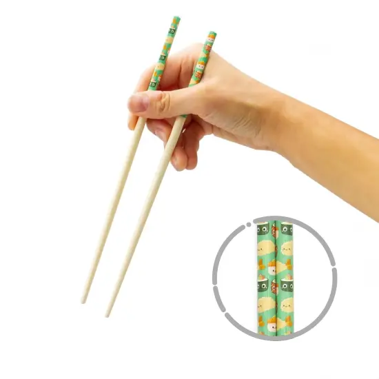 Sushi Time GAMAGO Cast Bamboo Chopsticks | Set of 4 {1}