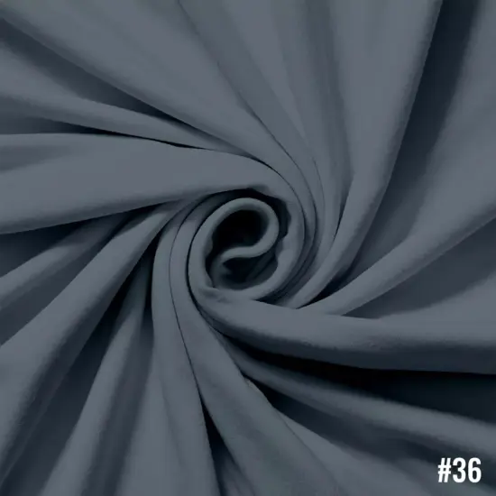 Kitcheniva DTY Brushed Stretch Fabric Sewing Decor Crafts DIY By Yard #36 charcoal {1}