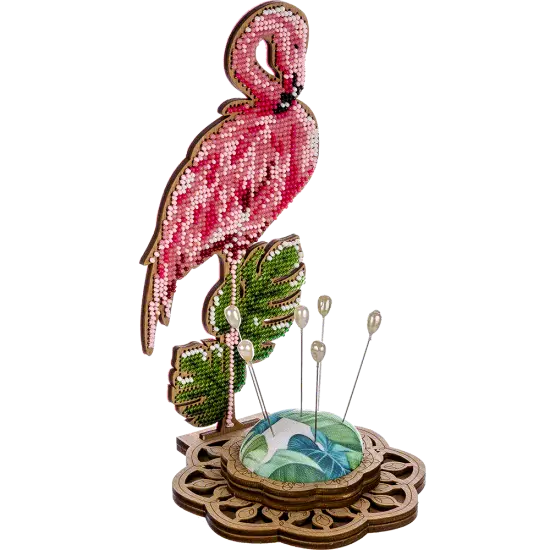 Bead embroidery kit on wood FLK-284 {3}