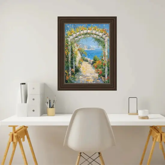 Traditional Scoop Bronze Picture Frame 22x30 frame {5}