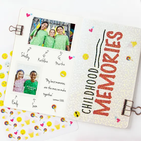 Avery Luxe Collection Holographic Laminating Sheets, Speckled Dots Design, 9" x 12", Self-Adhesive, 10 Holographic Laminate Sheets Total (2-Pack of 73609) {6}