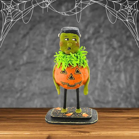 Esc And Company 6.5 Inch Trick Or Treat Frankie Halloween Figurine , Halloween Decor Lexi Grenzer Designs Orange {4}