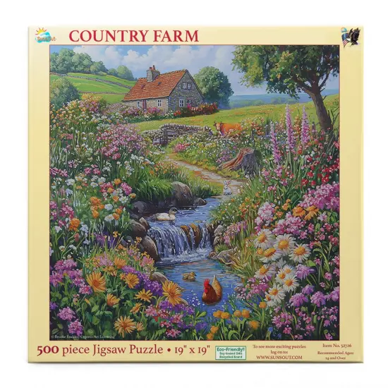 Sunsout Country Farm 500 pc Jigsaw Puzzle 52726 {4}