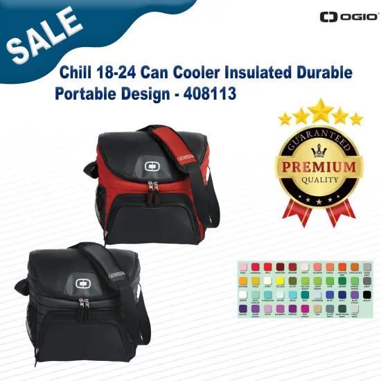 OGIO&reg; Chill 18-24 Can Cooler Insulated Durable Portable Design {2}