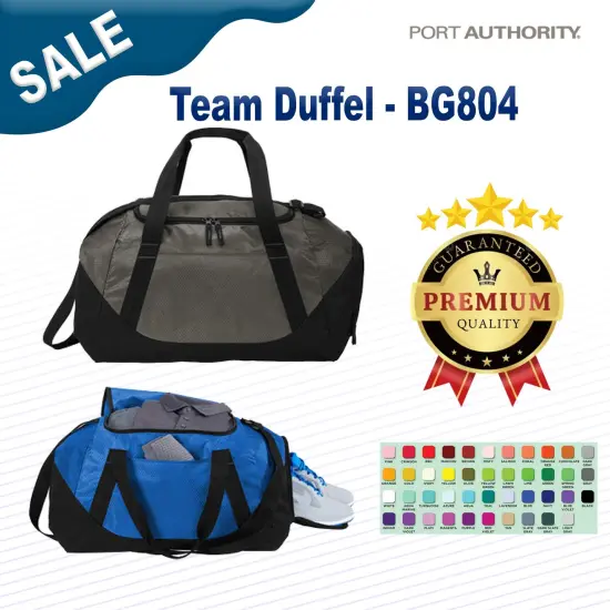 Port Authority&reg; Team Duffel True Royal/Blk {2}