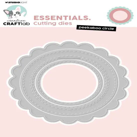 Creative Craftlab Essentials Cutting Die-Peekaboo Circle {1}