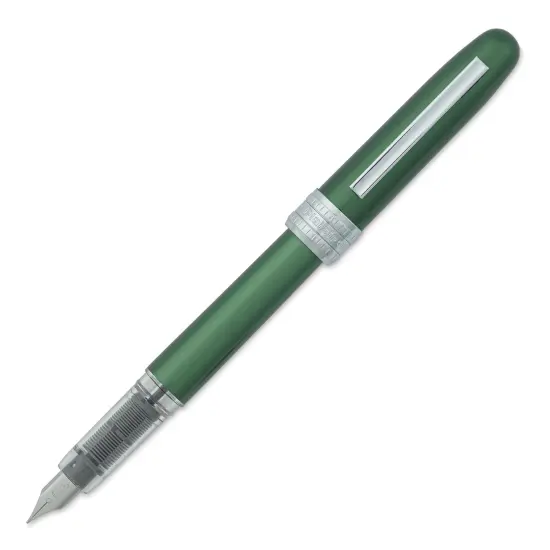 Platinum Plaisir Fountain Pen - Green, Fine {1}