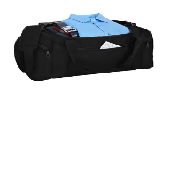 Port Authority® Form Duffel Durable, Spacious, and Comfortable Black {5}