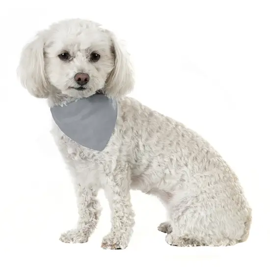 3 Pack Solid Cotton Dog Bandana Triangle Bibs- Small & Medium Pets {1}