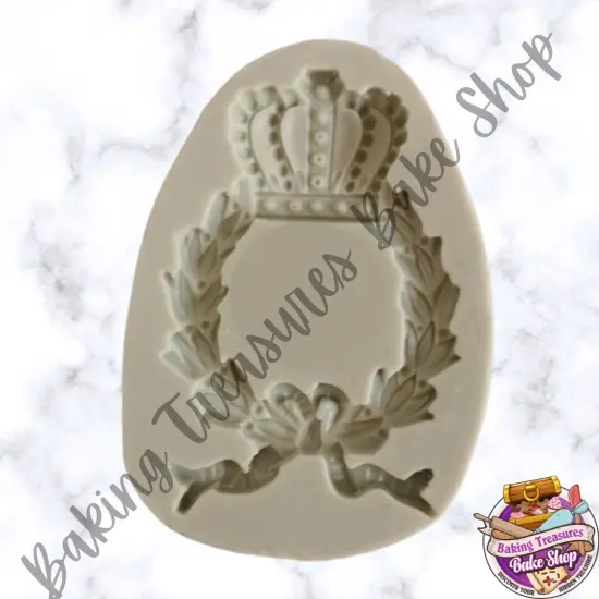 Crown Wreath Silicone Mold {1}