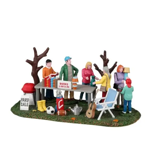 Lemax Neighborhood Yard Sale {1}