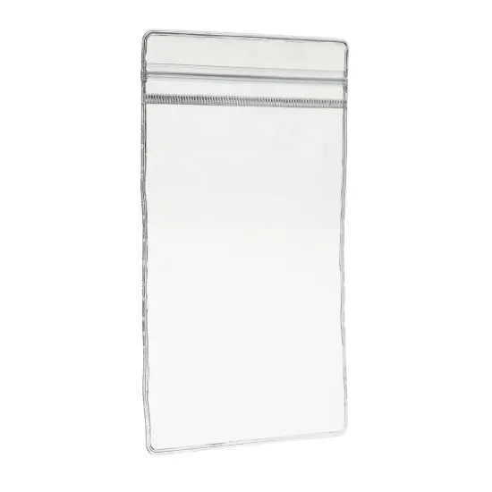 100 Pack Clear Plastic Bags for Jewelry, Earrings, Necklaces, Mini Resealable Bags for Small Business (3.5 x 5.15 In) {7}