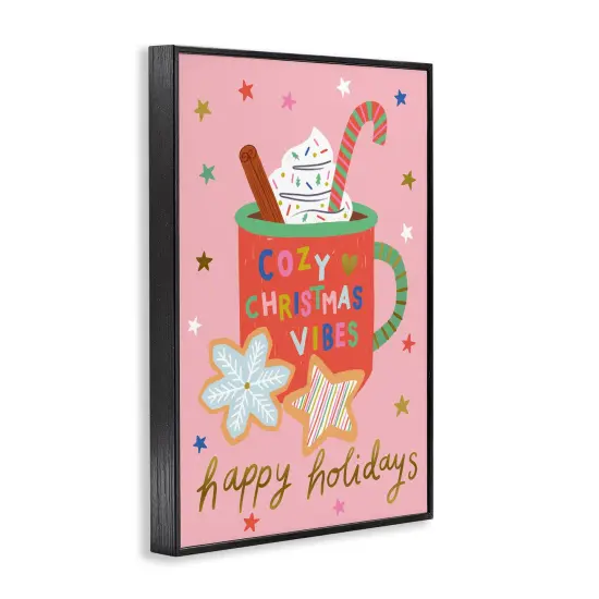 Stupell Industries Cozy Christmas Cocoa Framed Giclee By Lisa Barlow {9}